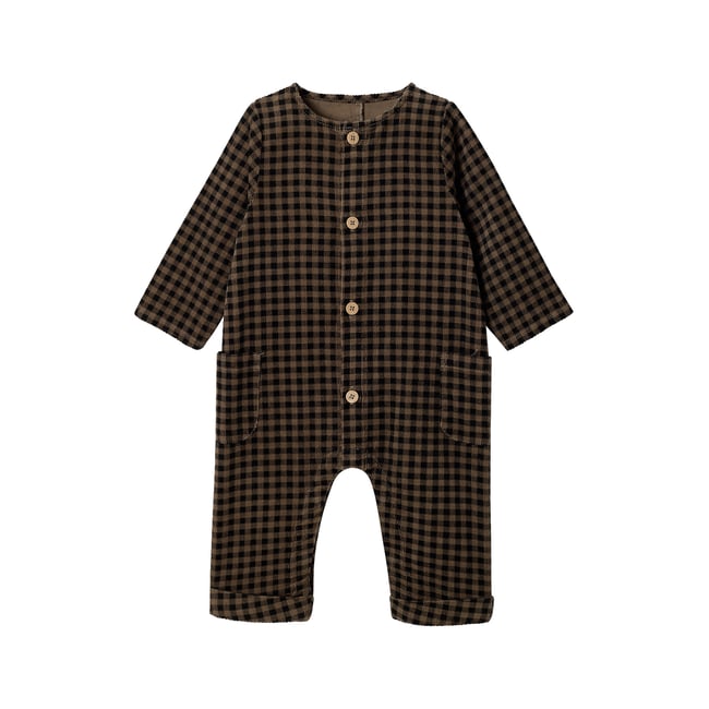 Combinaison longue anthracite <span itemprop=