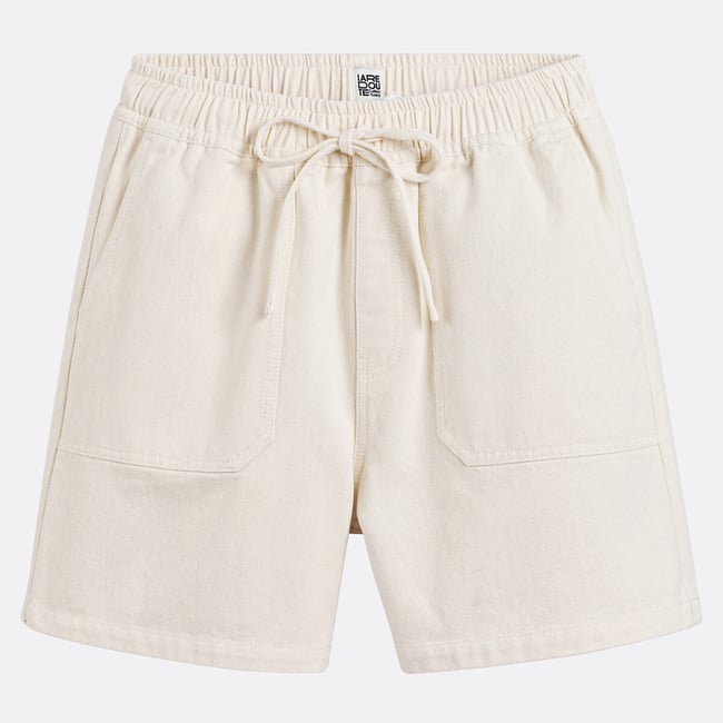 Cotton Shorts with Elasticated Waistband, 90003087, LA REDOUTE COLLECTIONS