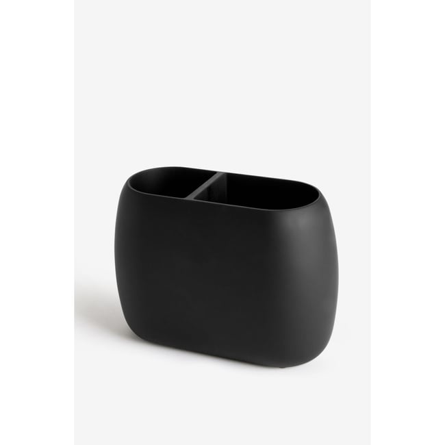 Porte brosse à dents doux moderna Couleur noir <span itemprop=