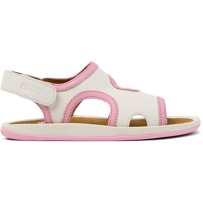 Sandales Bicho blanc naturel <span itemprop=