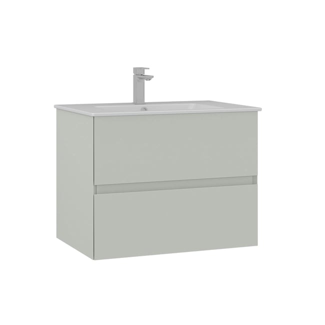 Meuble vasque suspendu 2 tiroirs 71 cm OCEA - PIER IMPORT