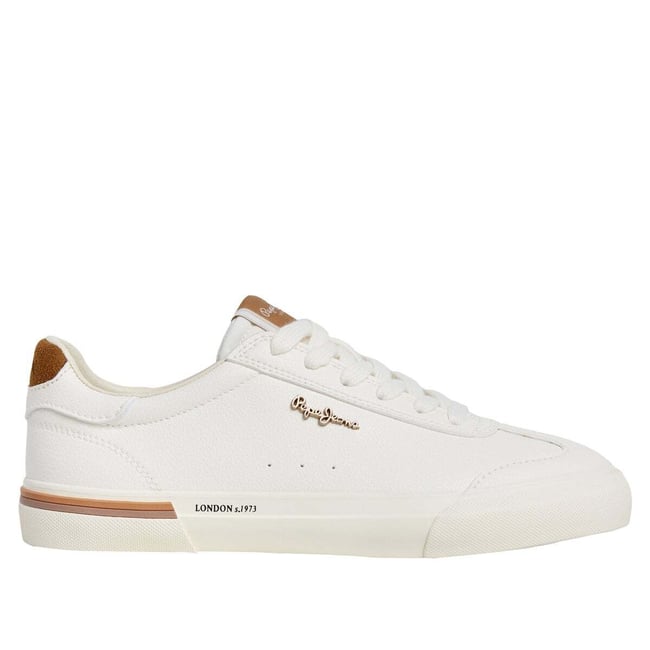 Kenton - Baskets Classiques À Lacets blanc cassé <span itemprop=