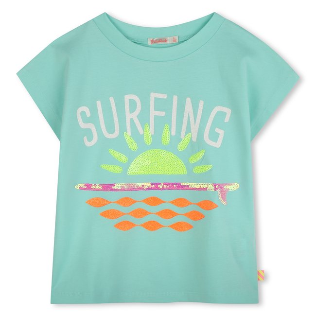 T-shirt à manches courtes beach glass <span itemprop=