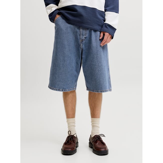 Short En Denim blue denim <span itemprop=