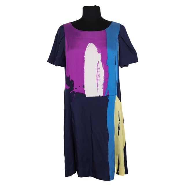 Robe - Très Bon État marine <span itemprop=