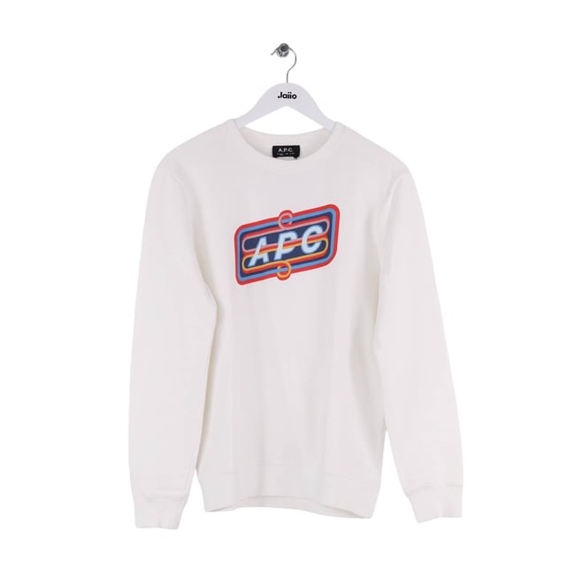 Sweatshirt - Très Bon État blanc <span itemprop=