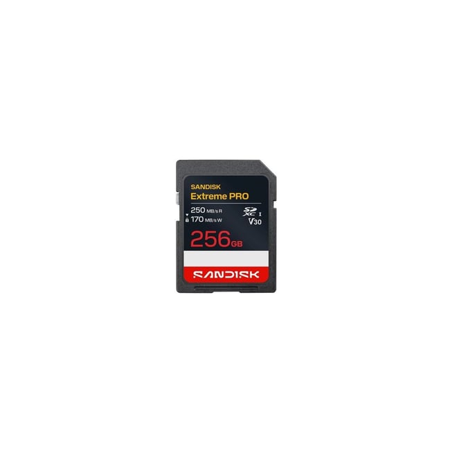 Carte SD Extreme PRO 256GB SDXC - SANDISK