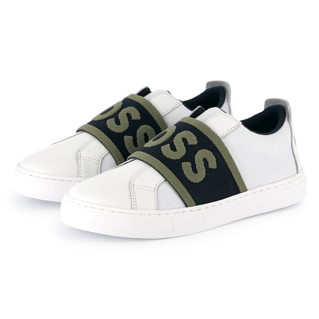 Baskets élastiquées bimatières - BOSS KIDSWEAR