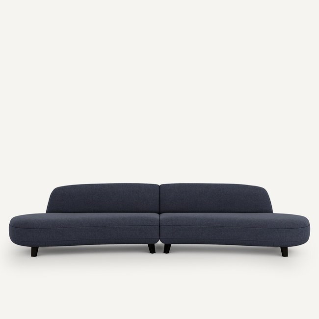 6-Sitzer-Sofa Rosebury, Bouclé meliert, Design by E. Gallina - AM.PM