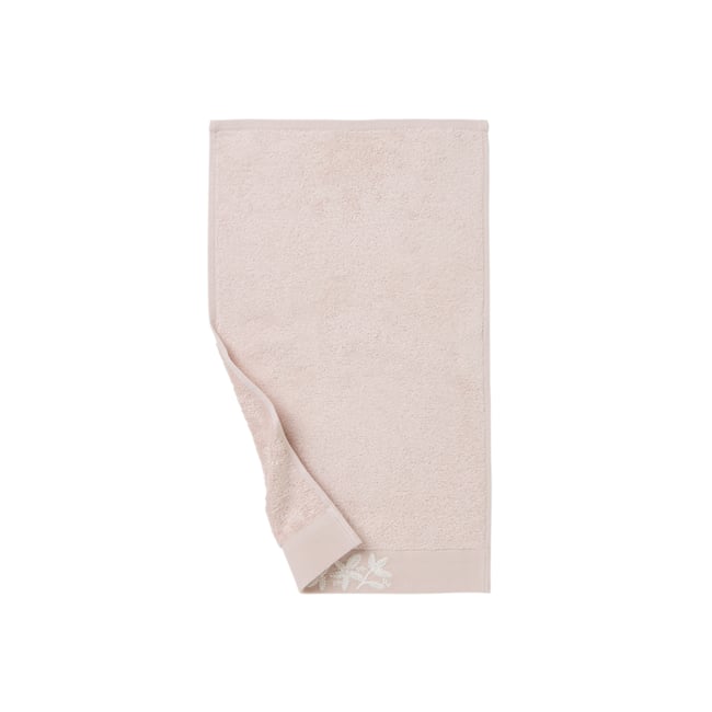 Serviette invité OPALYS blush <span itemprop=