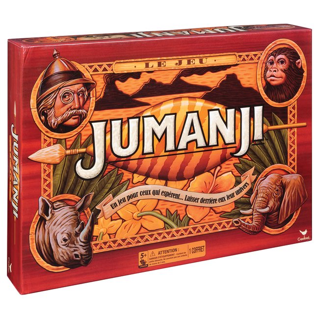 Jeu De Plateau Jumanji - Édition Rétro - SPIN MASTER