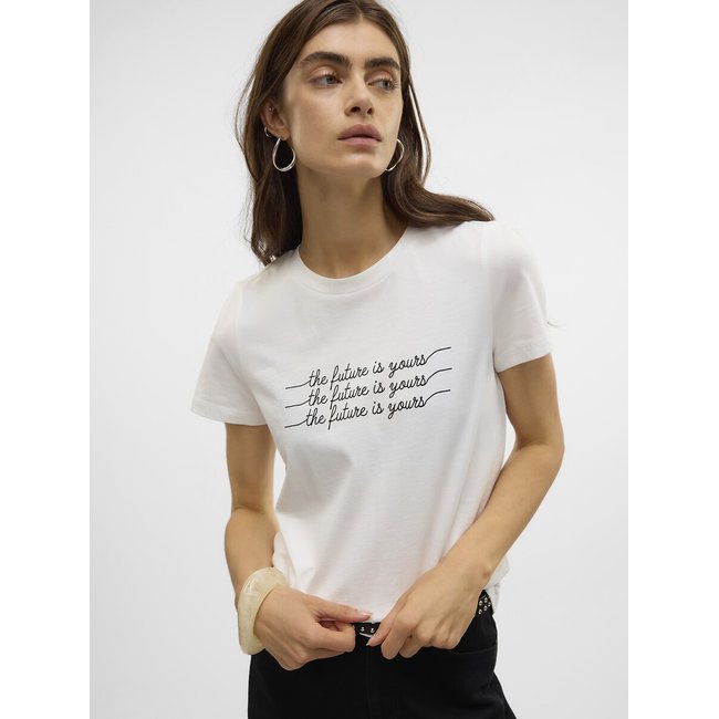 Camiseta de manga corta estampada - VERO MODA
