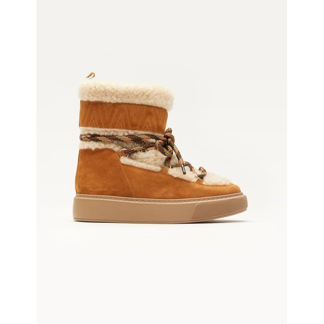 Bottes fourrées SARAH ambre <span itemprop=
