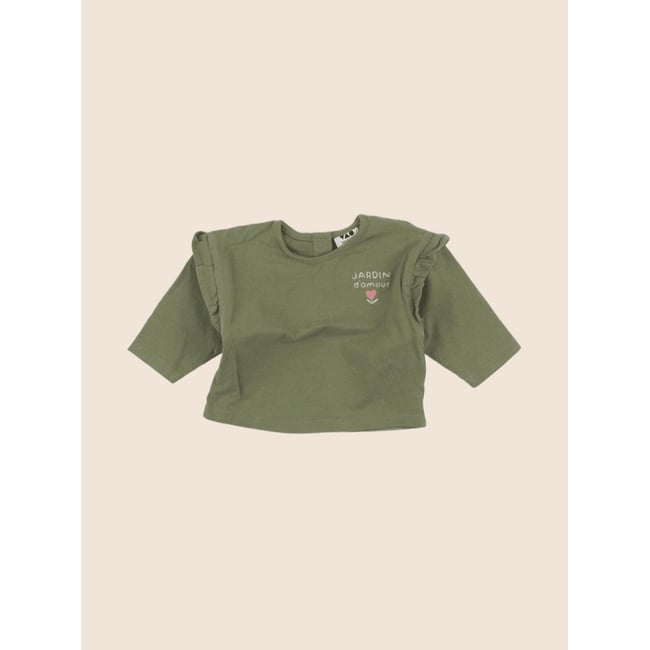 Tee-shirt - Très bon état vert <span itemprop=