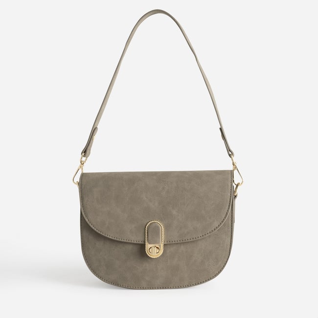 Sac Bandoulière ALSEVU gris <span itemprop=