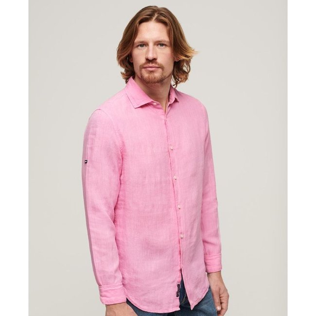achat chemises manches longues homme de marque Superdry