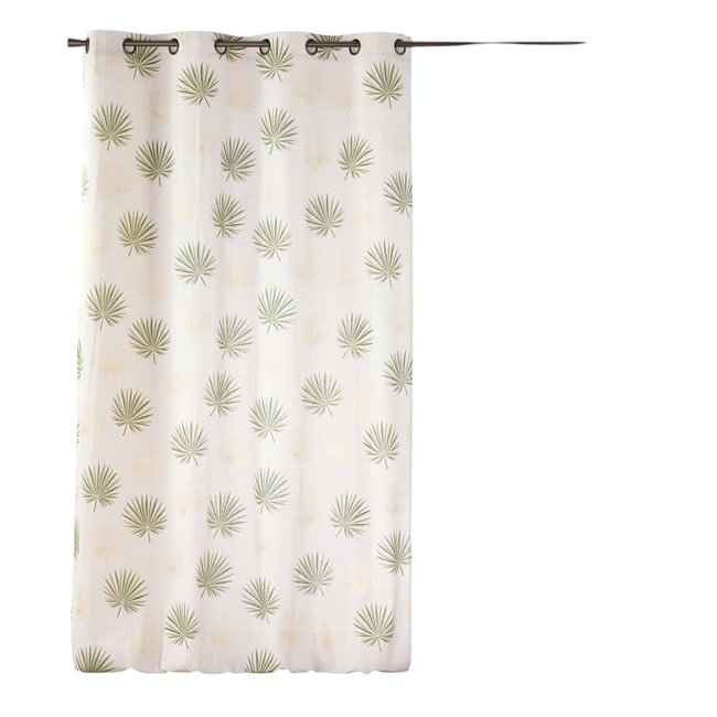 Rideau polycoton metalise Lotus - DOUCEUR D'INTÉRIEUR