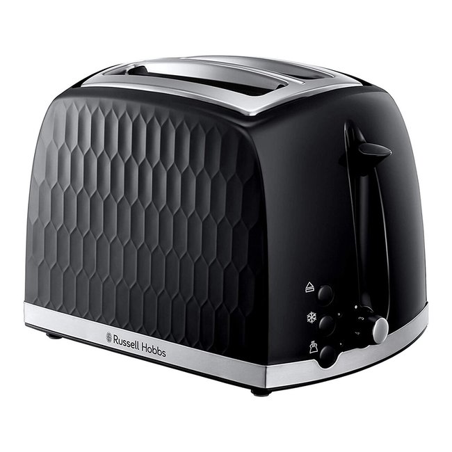 Torradeira para duas fatias, RUSELL HOBBS preto <span itemprop=