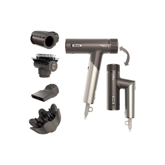 Sèche cheveux SpeedStyle Pro HD542EU FLEX 4-en-1 marron <span itemprop=