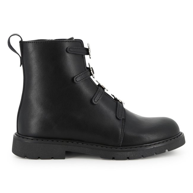 Bottines ne cuit de black <span itemprop=