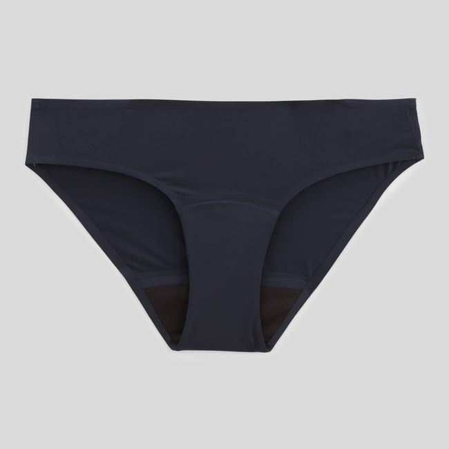 Culotte menstruelle en microfibre finition plate - MONOPRIX