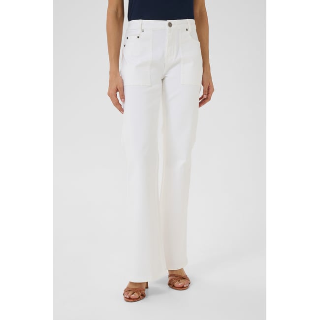 Jeans blanc spring gardenia <span itemprop=