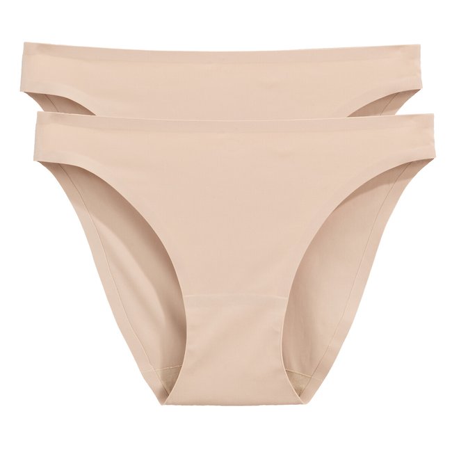 2er-Pack Slips Invisible, Mikrofaser - LA REDOUTE COLLECTIONS