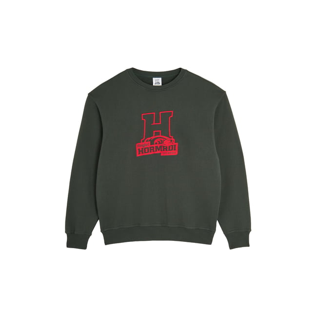 Sweat Hormadi vert forêt <span itemprop=