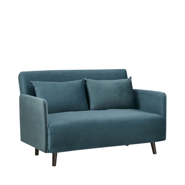 Canapé convertible 2 places en velours L120cm- BELUSHI - DRAWER