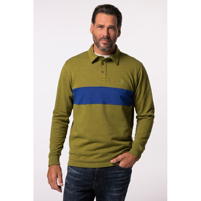 Sweat-shirt de rugby. Rayures sur cactus <span itemprop=