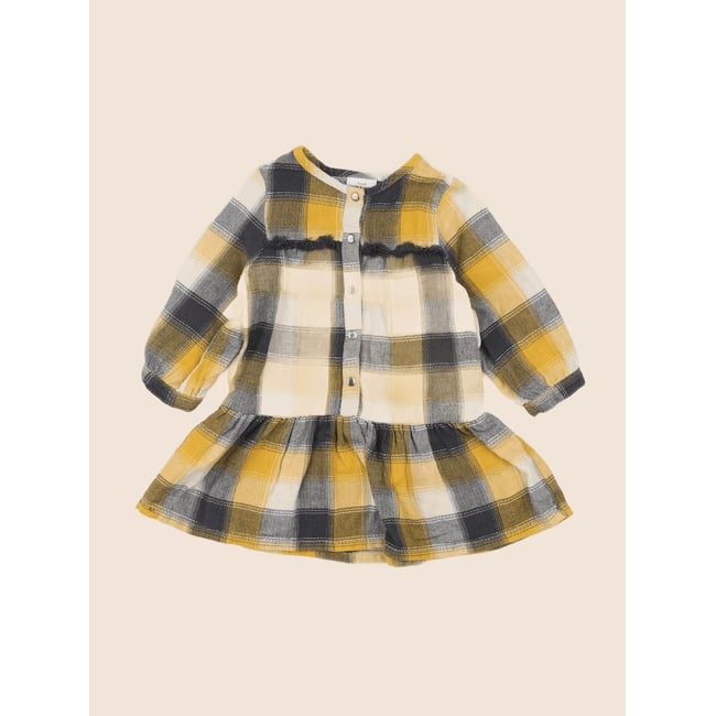 Robe - Très bon état jaune <span itemprop=