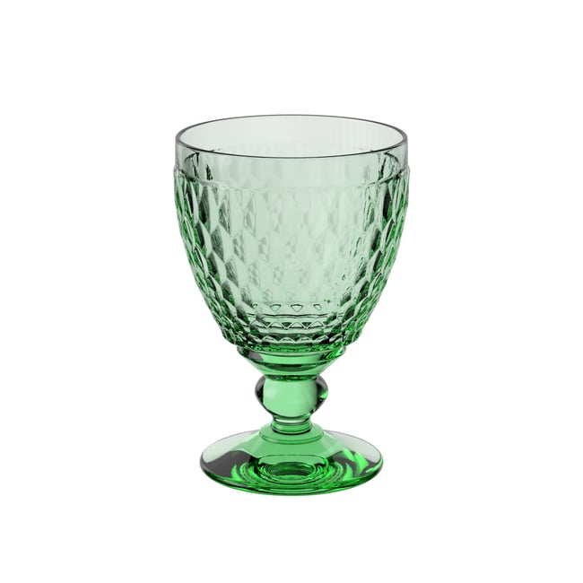 Verre À Eau Green BOSTON Couleur vert <span itemprop=