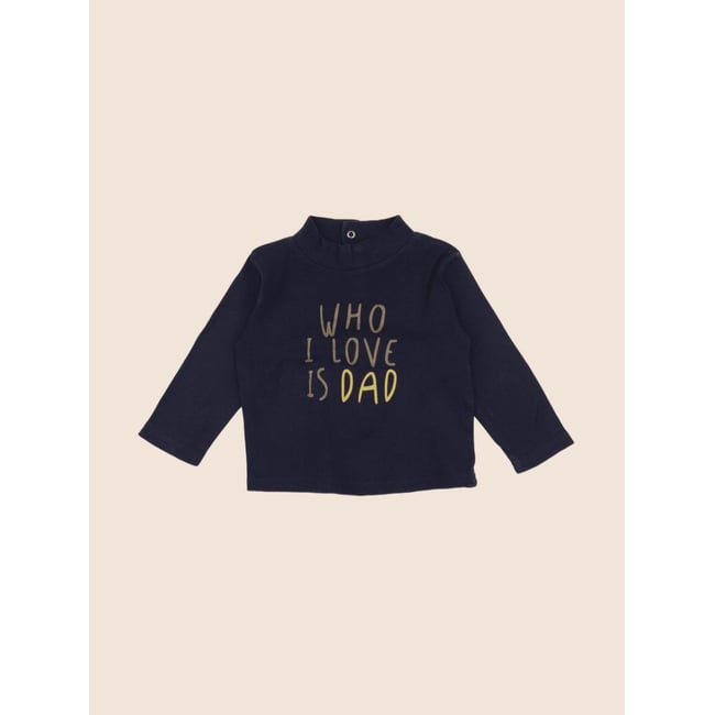Tee-shirt - Bon état bleu <span itemprop=