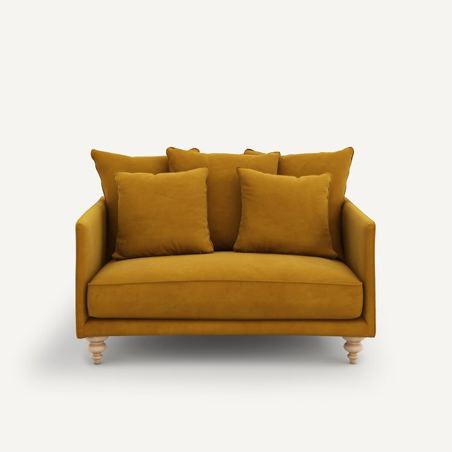 Zetel 2-zit fluweel, Lazare - AM.PM