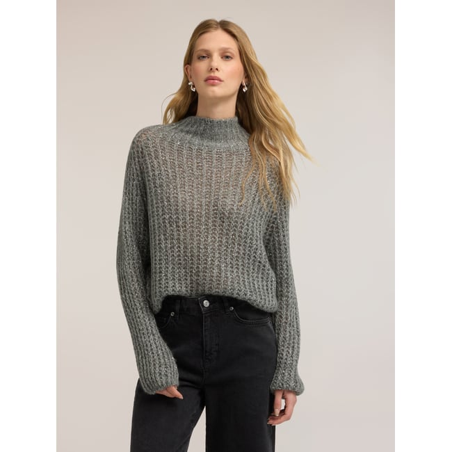 Pull à col roulé avec paillettes - MOTIVI