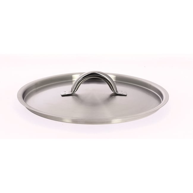 Couvercle bombé ø28 cm gris <span itemprop=