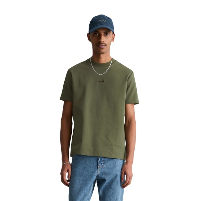 T-shirt relaxed en jersey de coton bio épais - MARC O’POLO DENIM