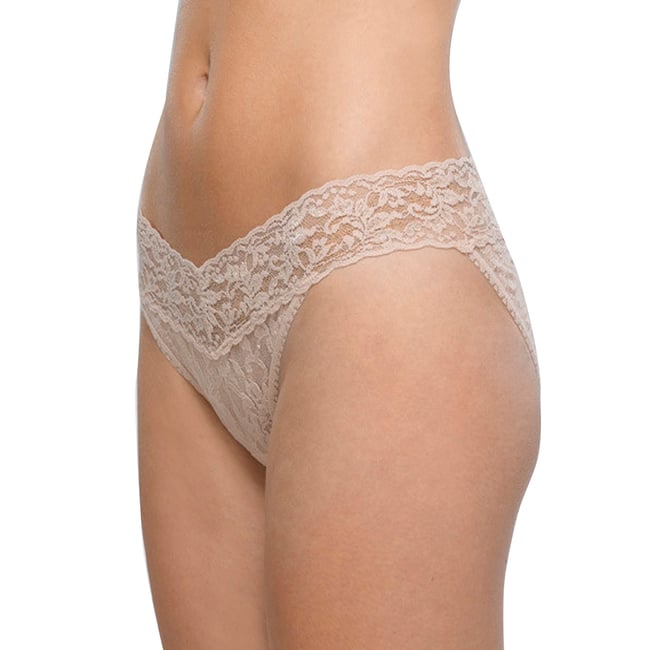 Culotte en dentelle style bikini à taille basse - HANKY PANKY