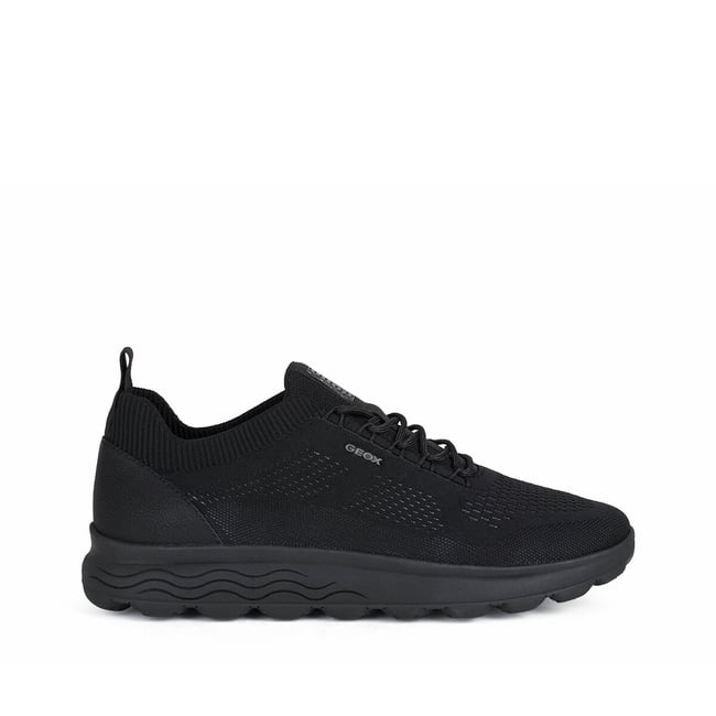 Baskets respirantes en mesh Spherica  noir uni <span itemprop=