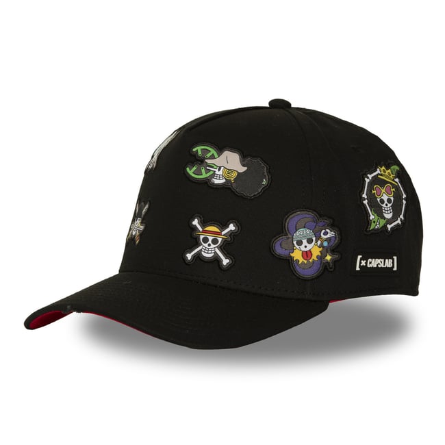 Casquette baseball One Piece noir/rouge/jaune/violet/bleu/vert/blanc <span itemprop=