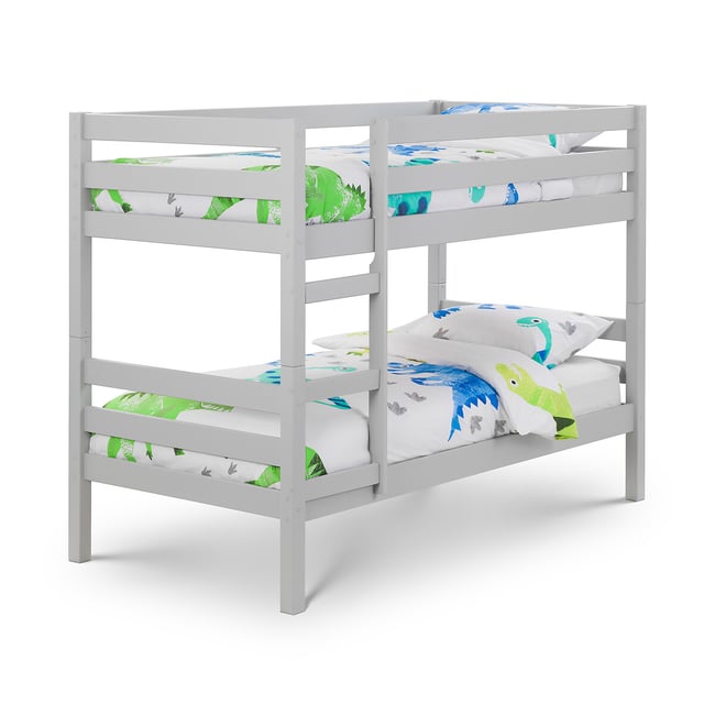 Cole Wooden Bunk Bed, grey, SO'HOME