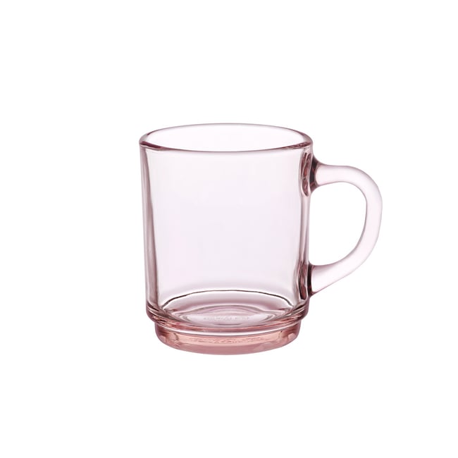 Mug Versailles Lys   26 cl (lot de 6) Couleur rose <span itemprop=