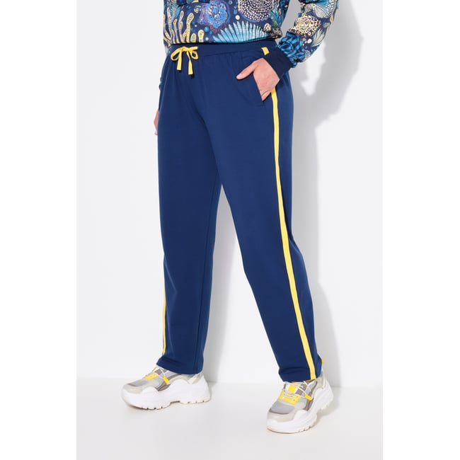 Pantalon de jogging marine <span itemprop=