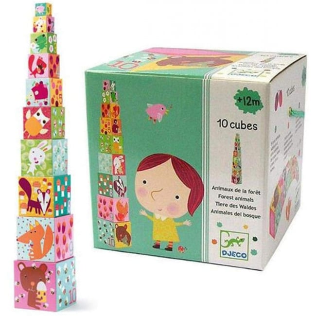 Cubes Premier âge Forêt vert <span itemprop=