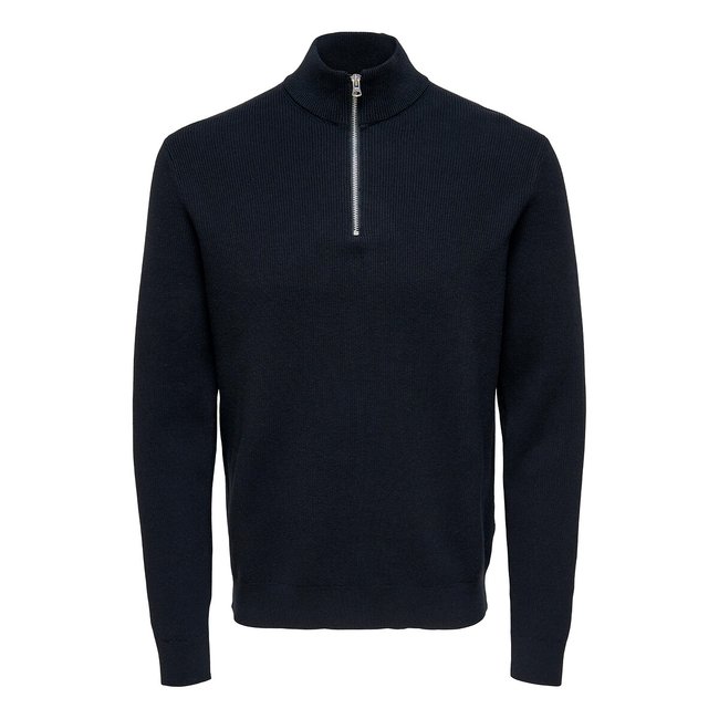 Pull col montant zippé Phil - ONLY & SONS