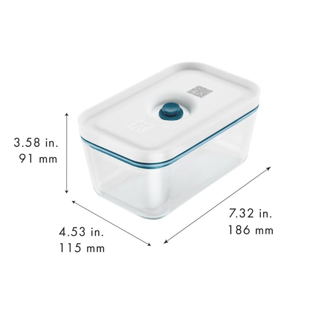 ZWILLING FRESH & SAVE Boîte sous vide M, verre, La Mer - ZWILLING