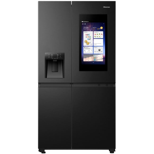 Réfrigérateur Américain RS9P628GPFE smart screen noir <span itemprop=
