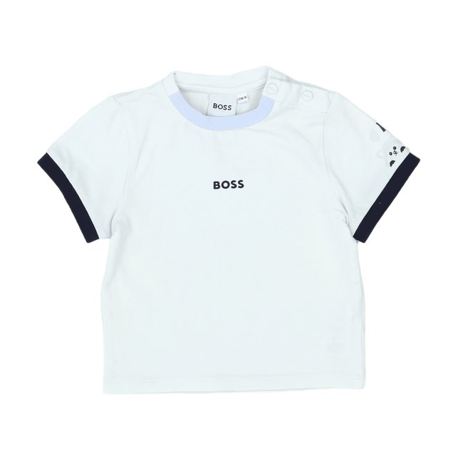 Polo bébé - Très bon état blanc <span itemprop=