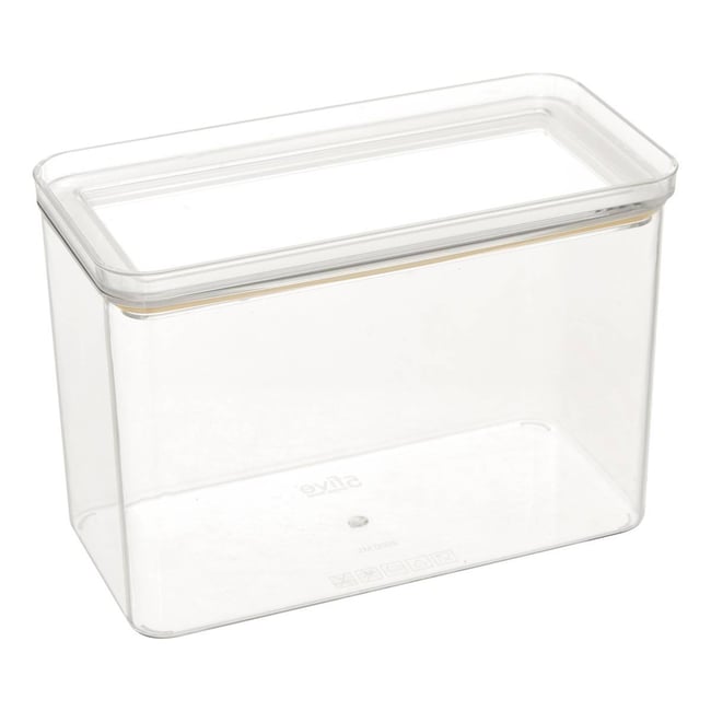 Boîte de conservation rectangulaire ESKE Couleur transparent <span itemprop=
