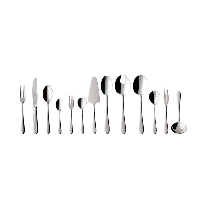 Ménagère 68Pcs. OSCAR Couleur argent/platine <span itemprop=